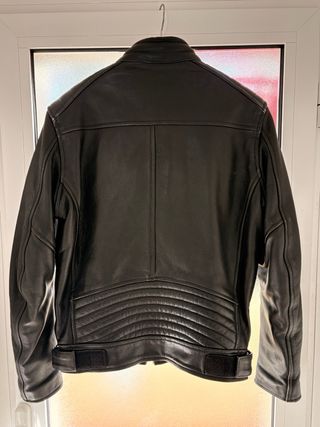Chaqueta Motera Negra Talla S
