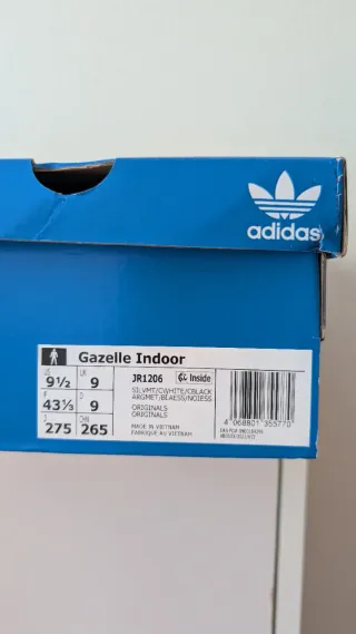 Zapatillas Adidas Gazelle Indoor Talla 43.3