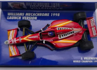 WILLIAMS MECACHROME 1998 LAUNCH VERSION 1:43