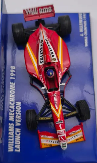 WILLIAMS MECACHROME 1998 LAUNCH VERSION 1:43
