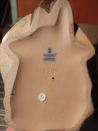 Figura Lladro Porcelana Niña y Perro 35cm