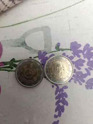 2 Monete Commemorative Italia 2023-2024
