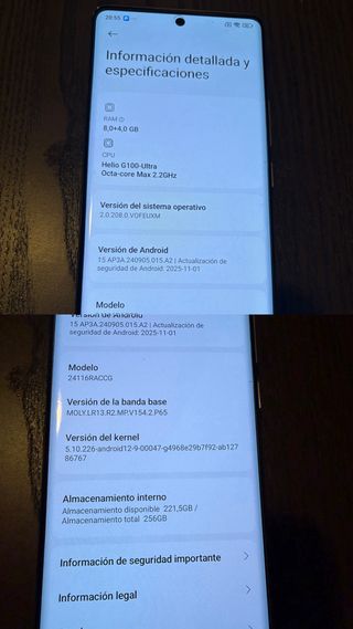 Redmi Note 14 256GB Negro