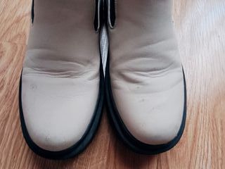 Botas Chelsea Crema Claro T-38