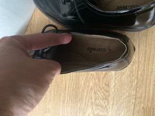 ZAPATOS VESTIR MUJER NEGROS CUÑA N 41 NUEVOS