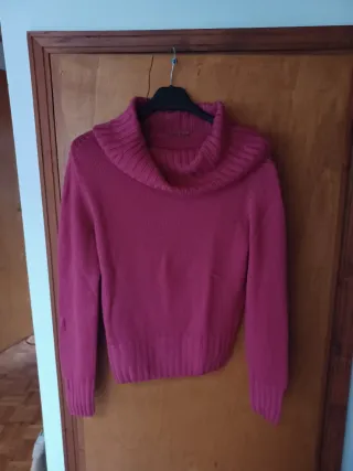 Maglione invernale donna rosa