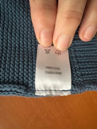 Braga con collo blu per bambini 3-7 anni