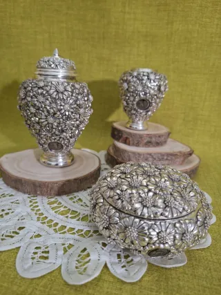 Set portagioie laminato arg. 925