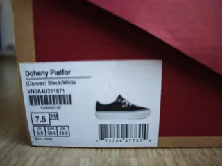 Vans Dobeny Platfor Zapatillas Talla 38