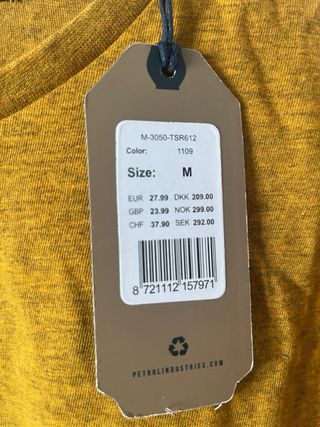 Camiseta Petrol Industries Talla M