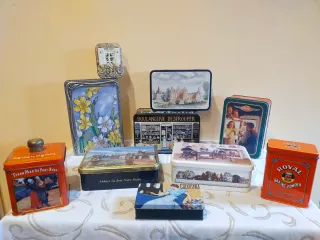 Latas de colección vintage