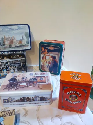 Latas de colección vintage