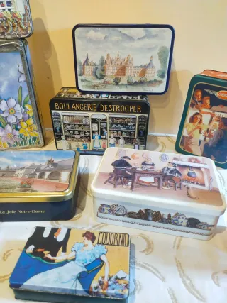 Latas de colección vintage