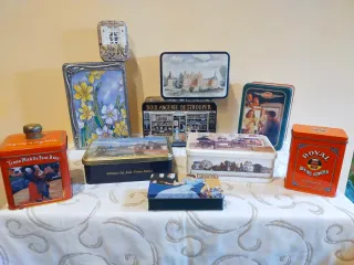 Latas de colección vintage