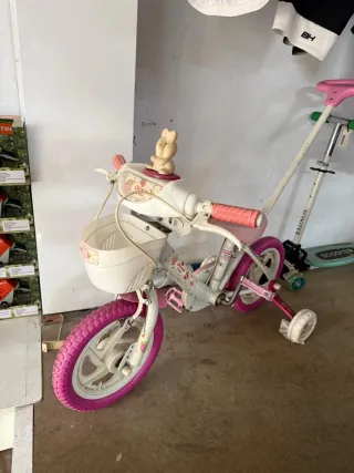 Bicicleta infantil Olisin rosa