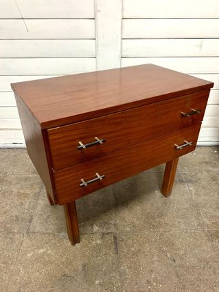 Pareja Mesitas Noche Vintage.