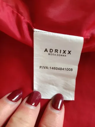 Chaqueta Poliéster Roja Talla L