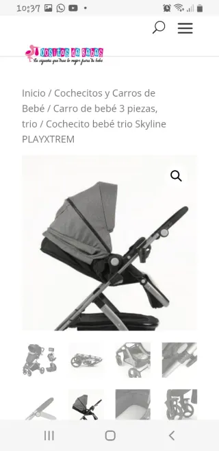 Cochecito Bebé Playxtrem Skyline