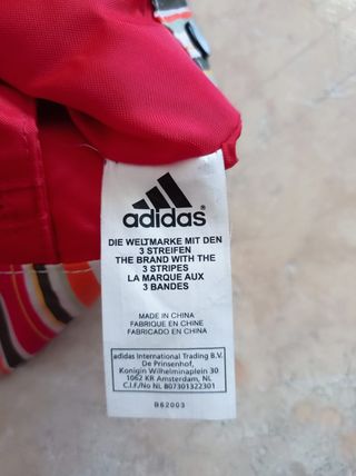 Bolso Adidas Edición Especial interior Rayas