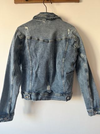 Cazadora vaquera Zara Talla L