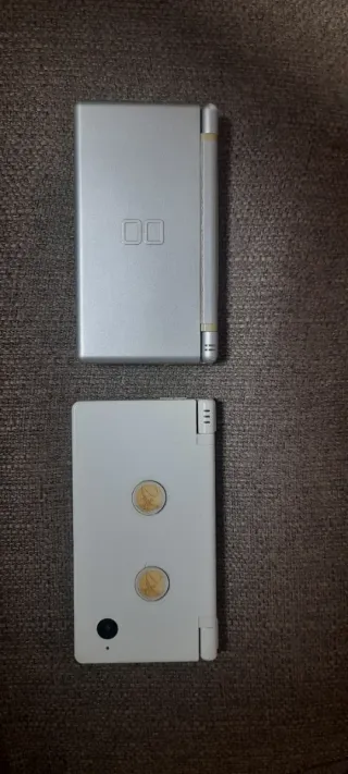 Nintendo DS Lite Plata y DSi Blanca