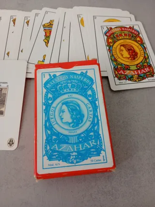 Baraja Española Cartas Azahar de La Caixa