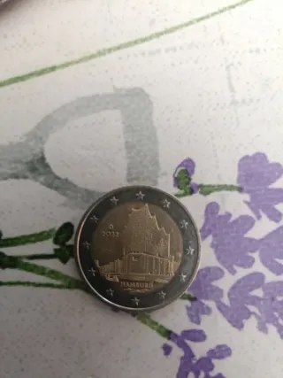 2 Euro Commemorativo Tedesco 2023 Amburgo