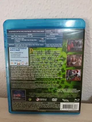 Alicia en el País de las Maravillas Blu-ray