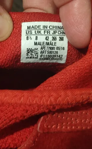 Adidas Tubular X Primeknit Rosse