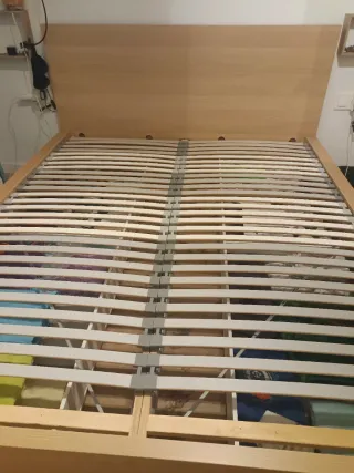 Cama Doble Malm 160x200