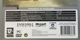 AGE OF MYTHOLOGY: GOLD EDITION - JUEGO PC