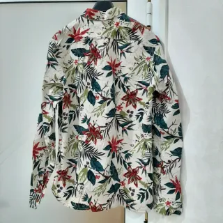 Camicia uomo H&M fantasia floreale taglia M