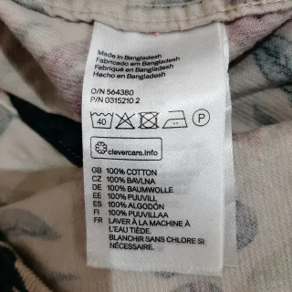 Camicia uomo H&M fantasia floreale taglia M