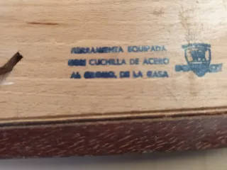Cepillo-guillame de carpintero.