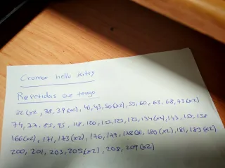 SOLO ELCHE Vendo/ cambio cromos hello kitty