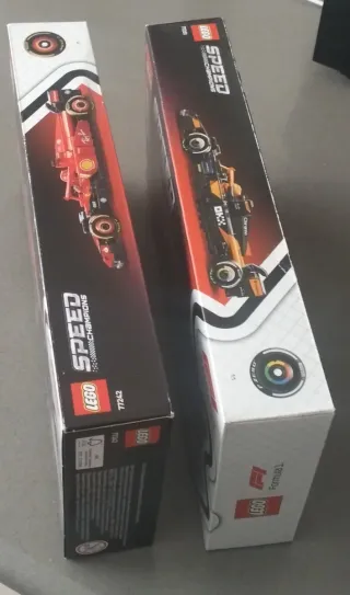 LEGO Speed Champions 77251 McLaren y 77242 Ferrari
