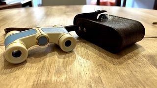 Binocular USSR 2,5x Ópera Marrón