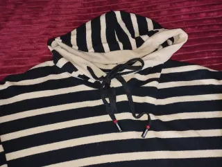 Sudadera de punto fino mujer rayas