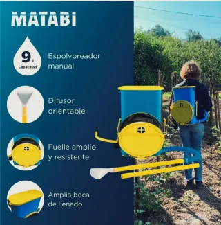Espolvoreador Manual Matabi 9L