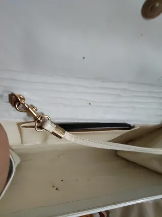 Borsa Rodoide Bianco e Oro