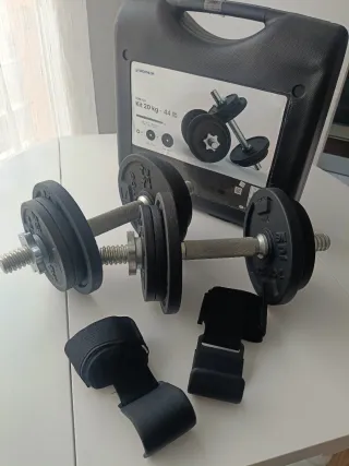 Kit Mancuernas 20kg Decathlon