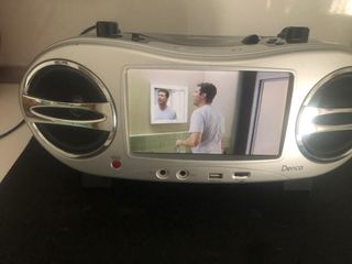 Radio Portátil Denca DVD Cassette Vintage