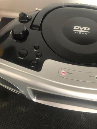 Radio Portátil Denca DVD Cassette Vintage