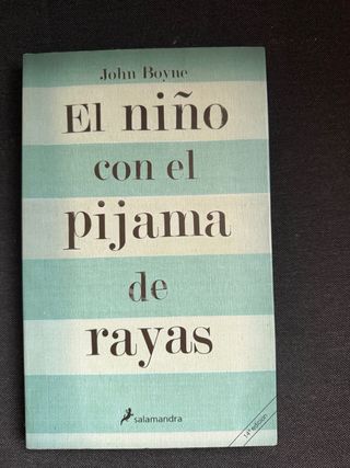Libro El niño con el pijama de rayas