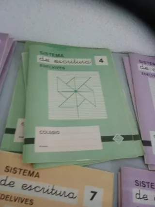 Sistema de escritura Edelvives 1-4-5-6-7-9-11