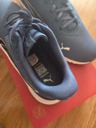 Zapatillas Puma Azul y Blanco