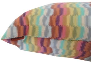 Missoni Federa Cuscino Lesotho 14 misto Seta 40x40