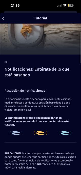 Owlet Dream Sock Calcetin Vigilabebés Inteligente