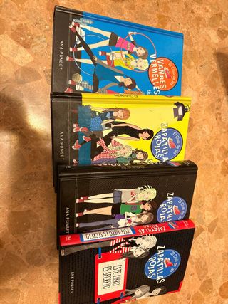 Pack libros “Las zapatillas rojas”