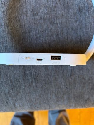 Cargador Inalámbrico Móvil Blanco